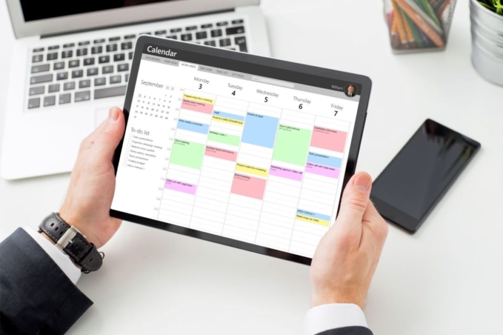 Time Management Using Calendar